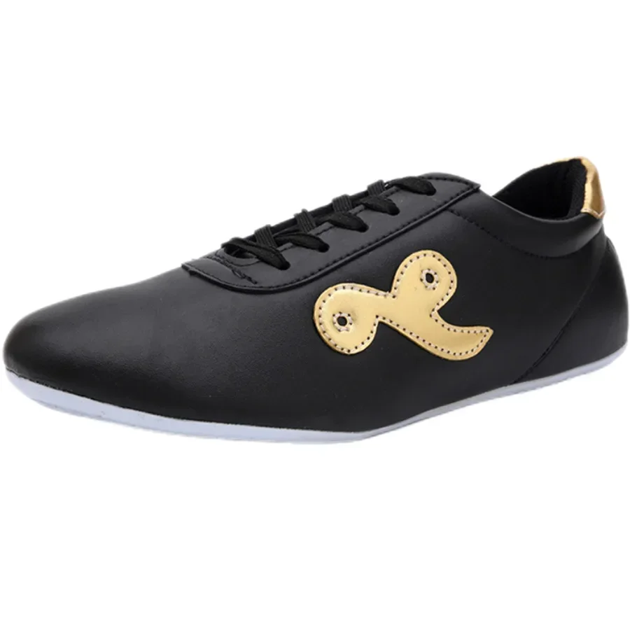 New Martial Arts Shoes Unisex Light Weight Men Women Tai Chi Wushu Shoe Soft Sole Leather Traditional Kung Fu Shoes