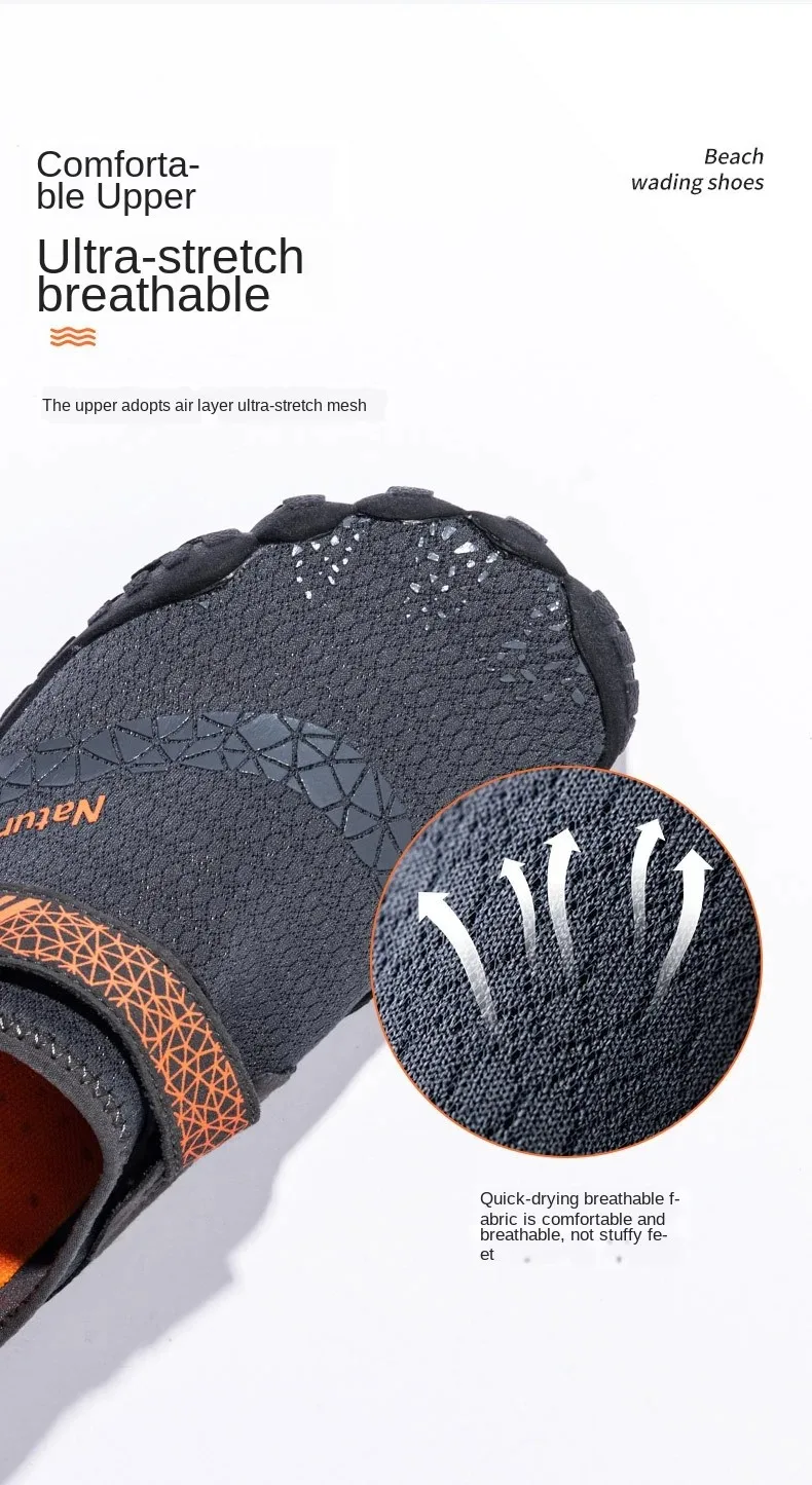 Naturehike Gum-Soled Non-Slip Waders Breathable Waterproof Shoes Quick-Drying Outdoor Trainers Beach Hiking Shoes