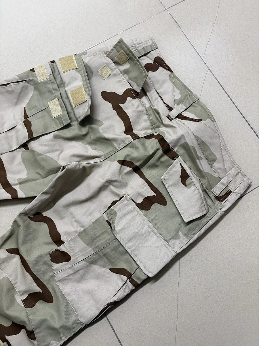 G2 tactical suit Three Sand Camouflage Frog Suit GEN2 Set Tactical Pants Top Wear Resistant and Scratch Resistant Training Suit