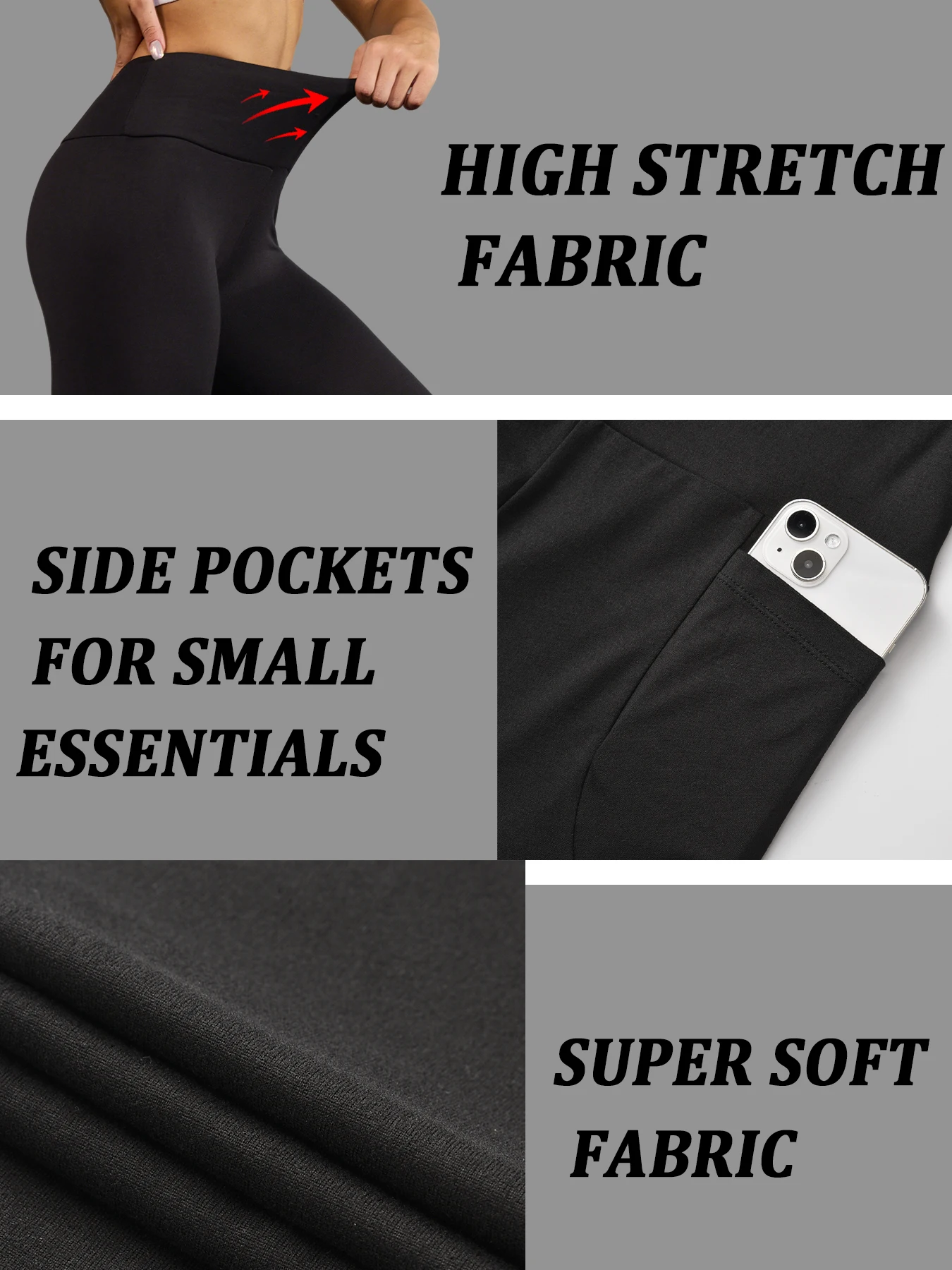 High Waisted Biker Shorts For Women With Pockets No See Through Workout Running Yoga Athletic Shorts Push Up Gym Fitness