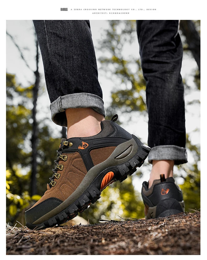Mens & Women Classical Hiking Boots Summer Winter Outdoor Non Slip Fashion Sneakers Ankle Boot Boys Rubber Climbing Shoes Autumn