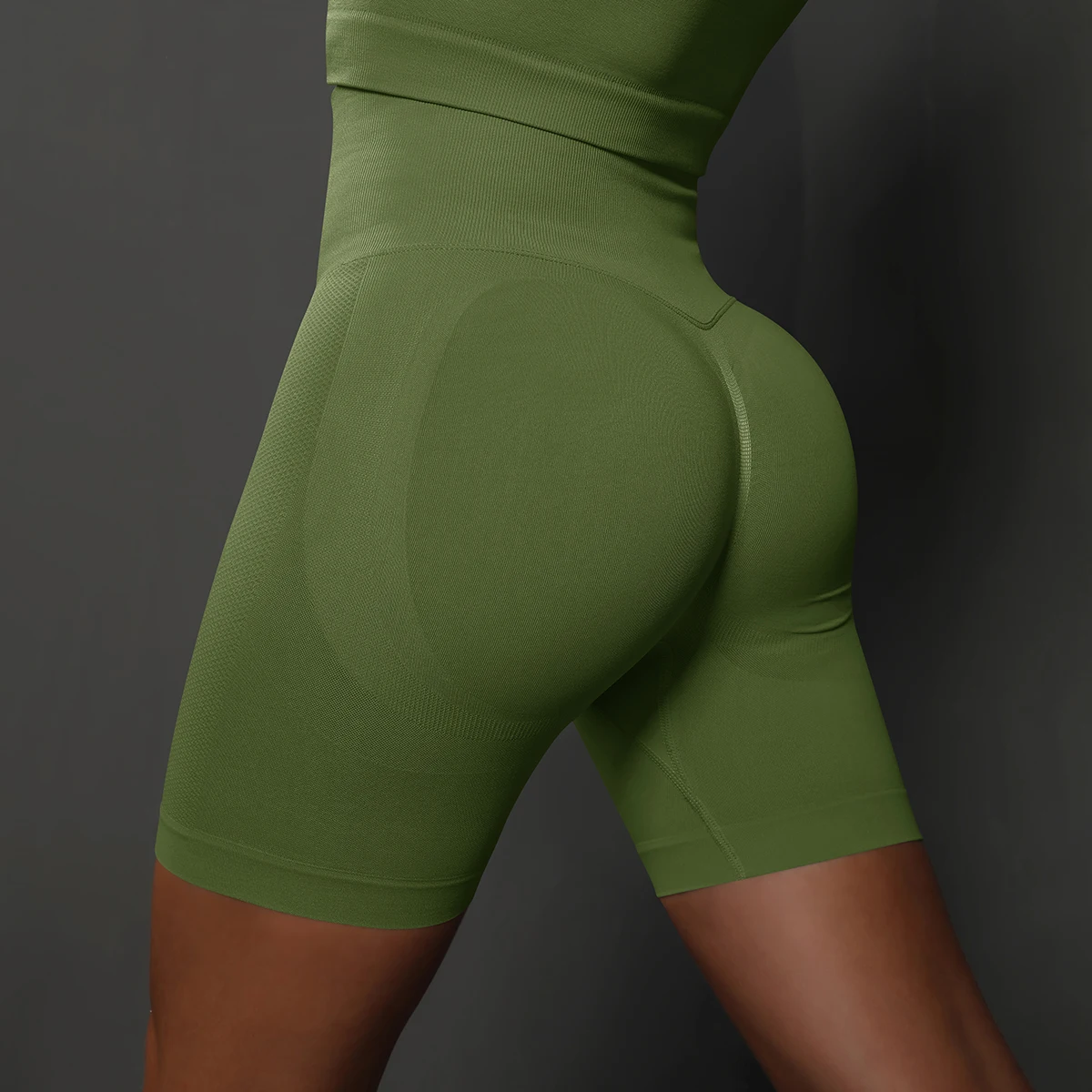 Women Shorts Yoga Fitness Shorts Running Cycling Shorts Breathable Sports Leggings Seamless High Waist Summer Workout Gym Shorts