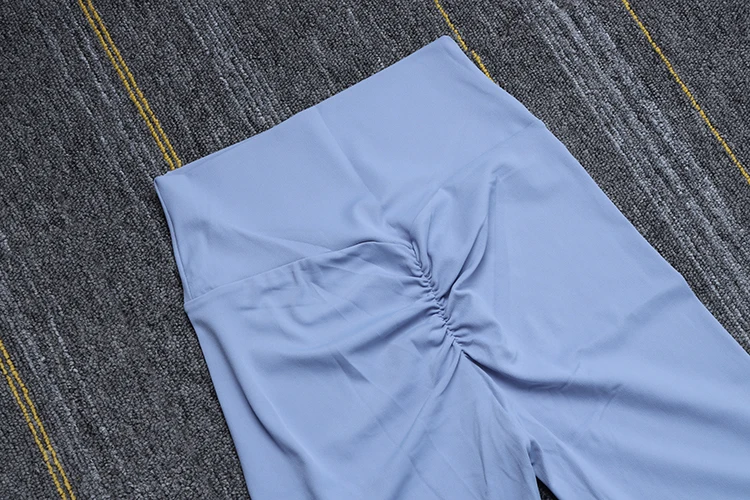 SOISOU Leggings Women Pants Yoga Pants Tights Seamless Solid Color Pants For Women High Waist High Elastic Women's Sports Pants