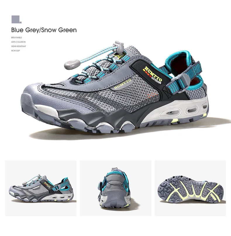 HUMTTO Beach Shoes for Women Outdoor Summer Trekking Water Sneakers Quick Drying Hiking Shoes Womens Breathable Barefoot Sandals