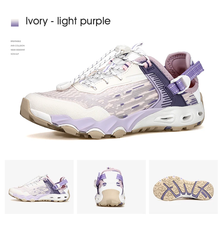 HUMTTO Beach Shoes for Women Outdoor Summer Trekking Water Sneakers Quick Drying Hiking Shoes Womens Breathable Barefoot Sandals