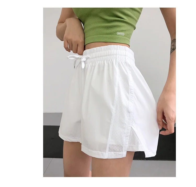 High Waist Sport Quick-Dry Athletic Shorts in Summer Sportswear Gym Yoga Wear Female Running Cycling Short Workout Clothes