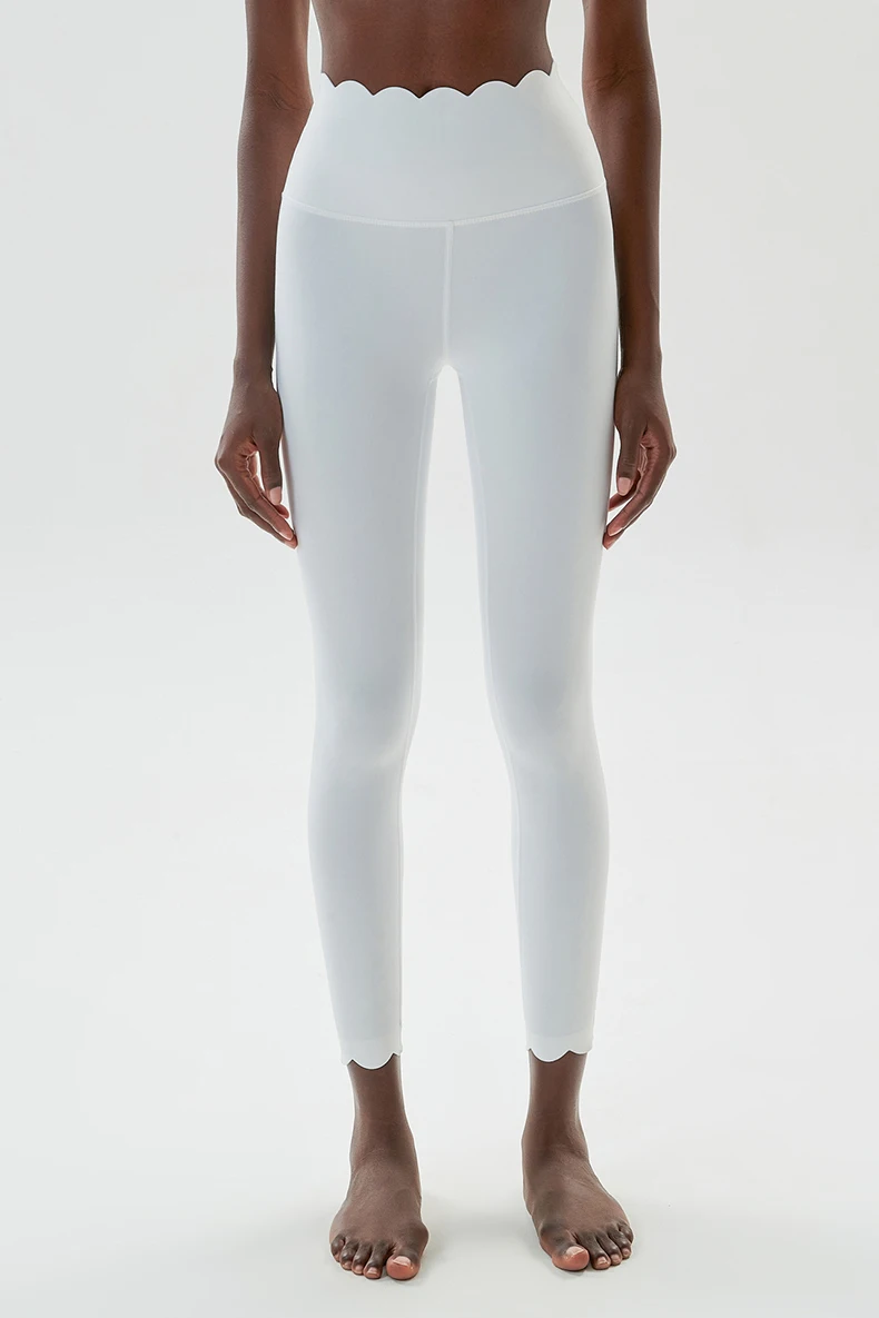 High Waist Sports Leggings Women Solid Color Stretchy Soft Yoga Pants Close Fit Breathable Gym Tights Female Running Sportswea