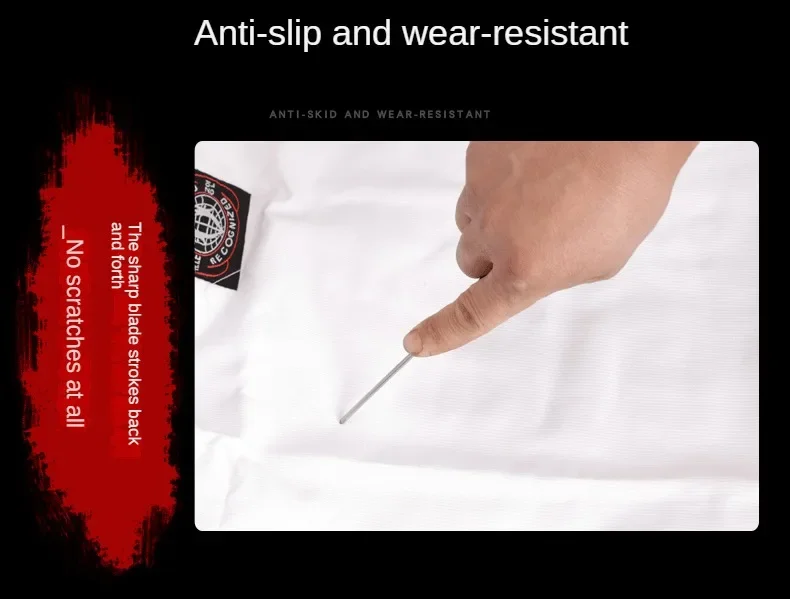 New Pattern Men's and Women's Taekwondo Clothing Long Sleeves Pure Cotton Taekwondo Clothing Training Clothing Wear-resistant