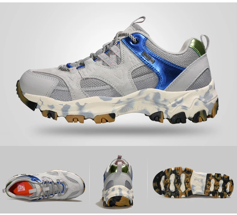 HUMTTO Women Hiking Shoes Outdoor Sports Climbing Shoes Walking shoes Warm men Trekking Sneakers Ankle Boots Breathable casual