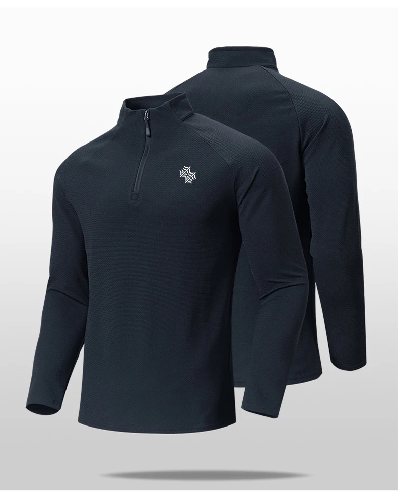 SBWL Autumn/Winter High Quality Men's/Women's Outdoor Sportswear Fashion Business Casual Breathable Long Sleeve T-Shirt Tops