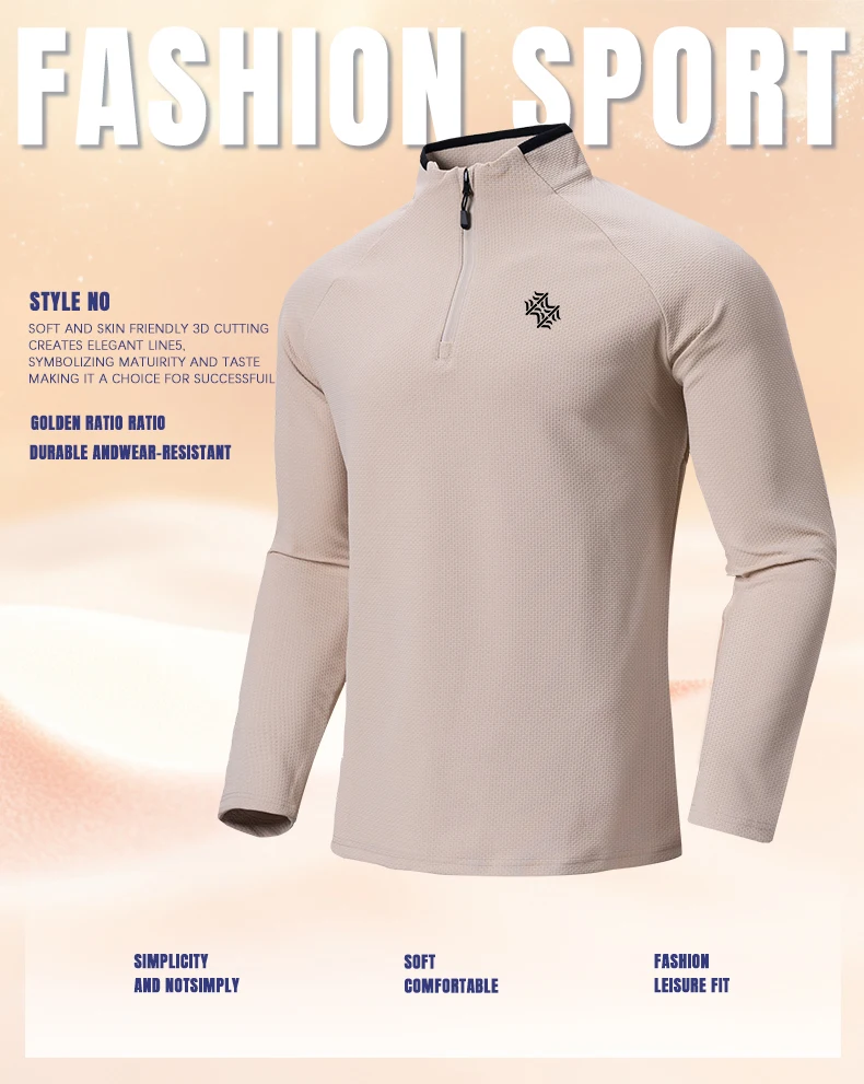 SBWL Autumn/Winter High Quality Men's/Women's Outdoor Sportswear Fashion Business Casual Breathable Long Sleeve T-Shirt Tops