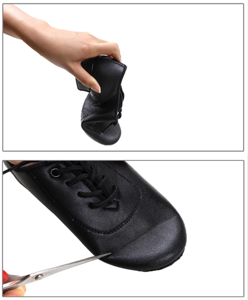 Men Latin Dance Shoes Boys Black Low Heels Ballroom Dancing Shoes Tango Salsa Rumba Modern Jazz Shoes