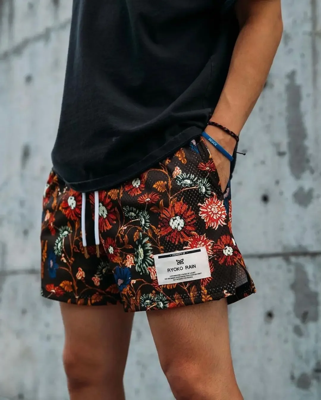 2025 Summer New Men's/Women's Fitness Shorts Oil Painting Style Sports Mesh Shorts Basketball Training Knee Quarter Short Pants