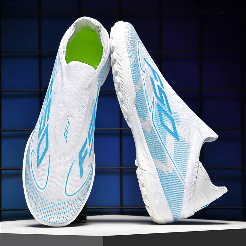 New Men's Soccer Shoes Grass Adult Fg Turf Futsal Comfortable Football Boots Ultralight Sport Indoor Non-Slip Training Cleats