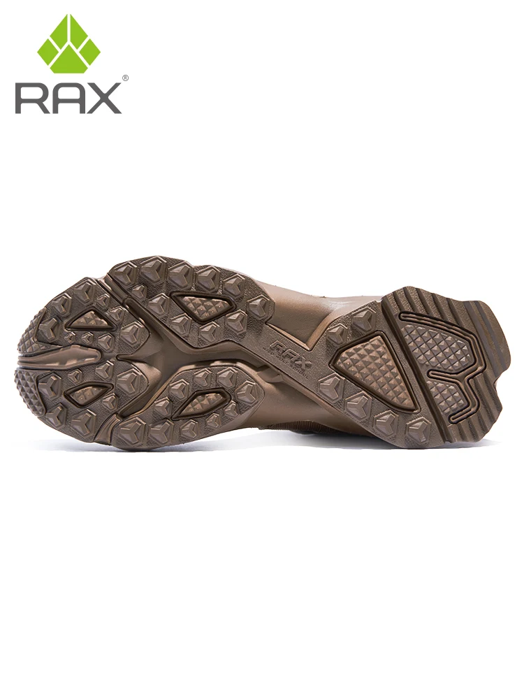 RAX2025 Autumn/Winter Waterproof, Warm, Non-Slip Hiking and Mountaineering Shoes for Camping