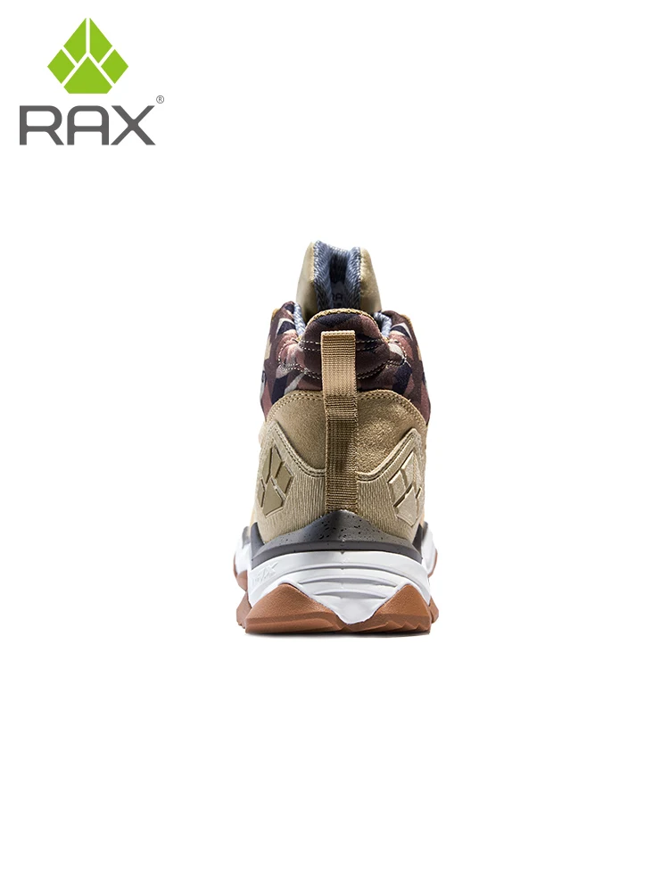 RAX2025 Autumn/Winter Waterproof, Warm, Non-Slip Hiking and Mountaineering Shoes for Camping