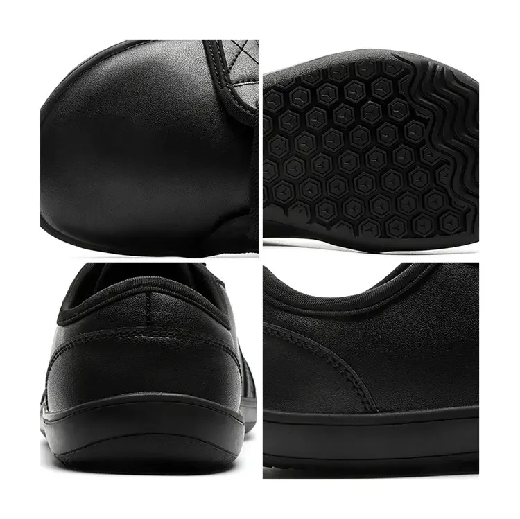 Minimalist Shoe Size 37-48 Men's and Women's Wide Toe Barefoot Casual Artificial Leather Lightweight Walking Sports Shoes