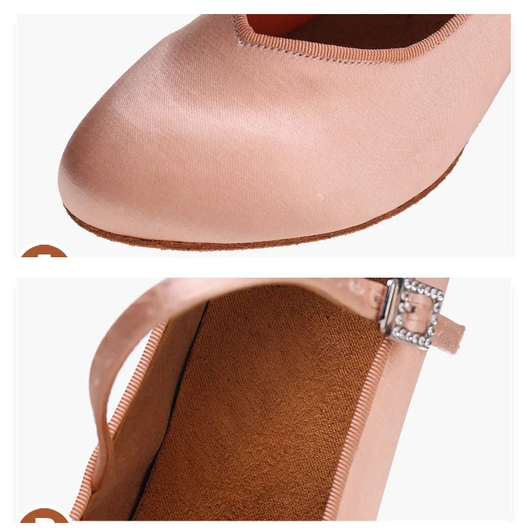 Adult High-heeled Modern Dancing Shoes Professional National Standard Dance Practice Shoes Women Waltz Dancing Shoes Flamenco