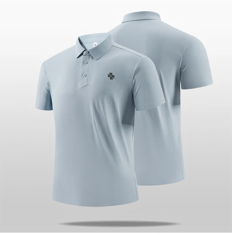 SBWL Summer New High-Quality Men's Sports POLO Shirts and Fashion Casual Short-Sleeved T-Shirts Tops