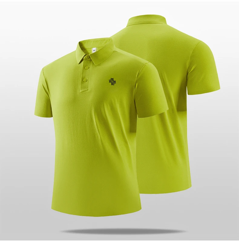 SBWL Summer New High-Quality Men's Sports POLO Shirts and Fashion Casual Short-Sleeved T-Shirts Tops