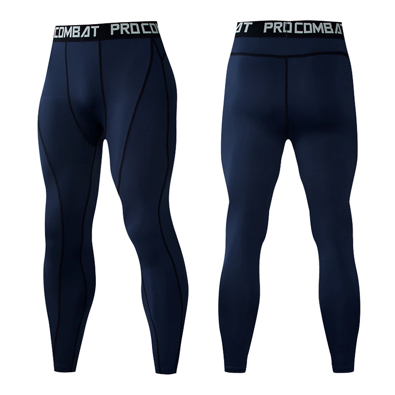 Running Tights Men Shorts Sports Leggings Compression Pants Jogging Fitness Gym Long Trousers Men Yoga Skinny Shorts Slim Summer