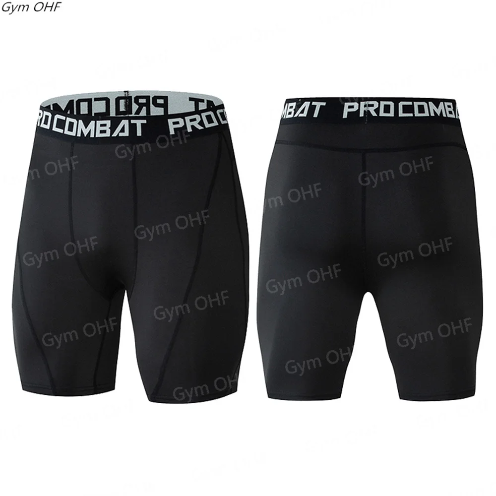 Running Tights Men Shorts Sports Leggings Compression Pants Jogging Fitness Gym Long Trousers Men Yoga Skinny Shorts Slim Summer