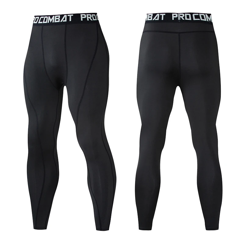 Running Tights Men Shorts Sports Leggings Compression Pants Jogging Fitness Gym Long Trousers Men Yoga Skinny Shorts Slim Summer