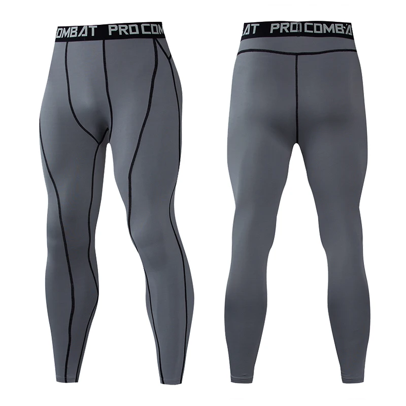 Running Tights Men Shorts Sports Leggings Compression Pants Jogging Fitness Gym Long Trousers Men Yoga Skinny Shorts Slim Summer