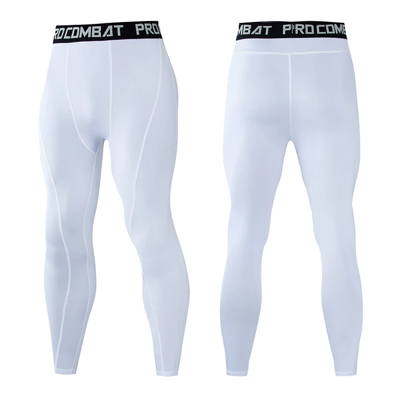 Running Tights Men Shorts Sports Leggings Compression Pants Jogging Fitness Gym Long Trousers Men Yoga Skinny Shorts Slim Summer