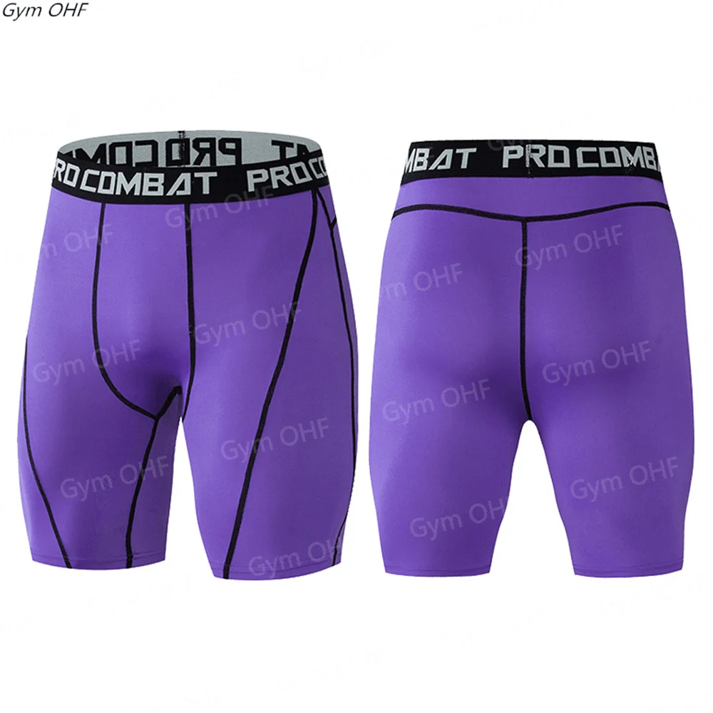 Running Tights Men Shorts Sports Leggings Compression Pants Jogging Fitness Gym Long Trousers Men Yoga Skinny Shorts Slim Summer