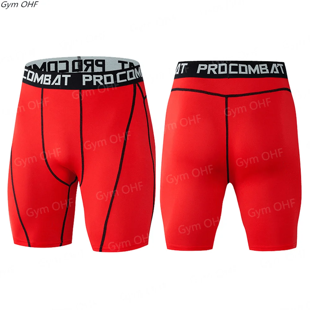 Running Tights Men Shorts Sports Leggings Compression Pants Jogging Fitness Gym Long Trousers Men Yoga Skinny Shorts Slim Summer