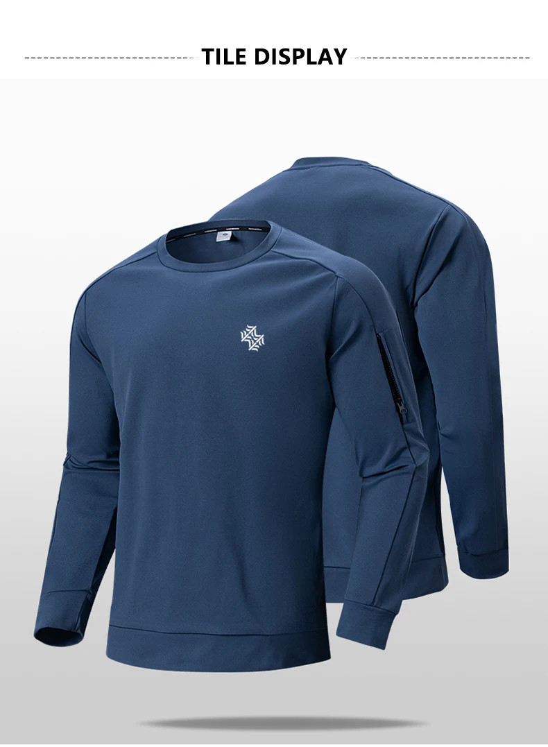 SBWL Autumn and Winter Outdoor Sports with Warm Comfortable Long Sleeve Shirt Fashion High Quality Base Long Sleeve T-Shirt Tops