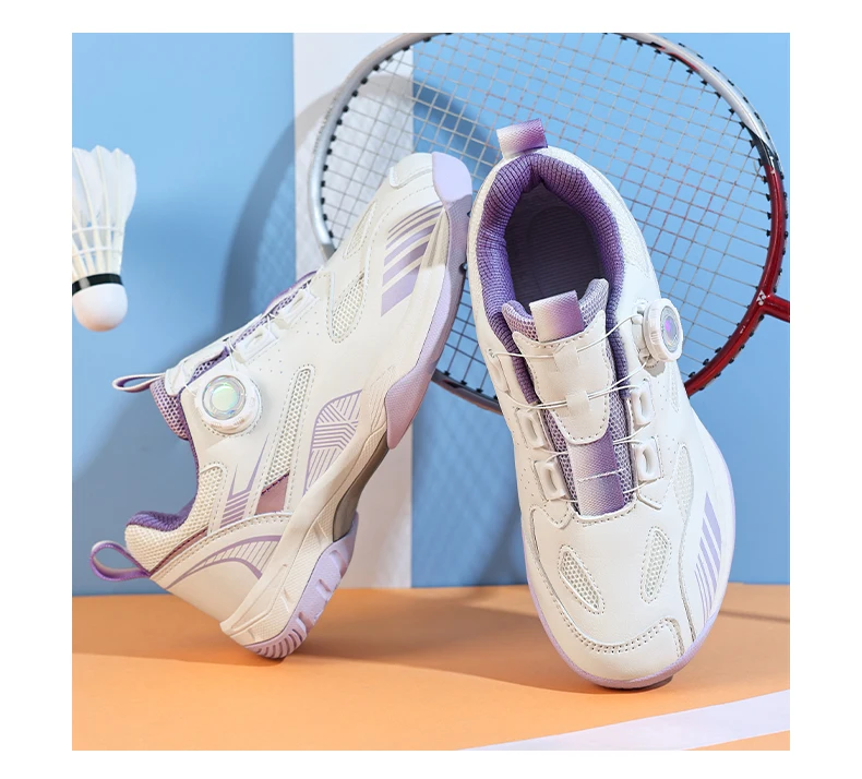 Men's Table Tennis Shoes, Badminton Shoes, Breathable Mesh Sports Shoes, Shock-Absorbing Carbon Plate, Lightweight and Wear-Resistant, Knob Buckle Design, Comprehensive Training Shoes for Teenagers and Students, Fashionable Non-Slip Running Shoes for Women, Sizes 36-45