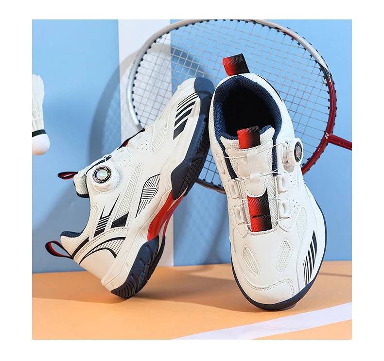 Men's Table Tennis Shoes, Badminton Shoes, Breathable Mesh Sports Shoes, Shock-Absorbing Carbon Plate, Lightweight and Wear-Resistant, Knob Buckle Design, Comprehensive Training Shoes for Teenagers and Students, Fashionable Non-Slip Running Shoes for Women, Sizes 36-45