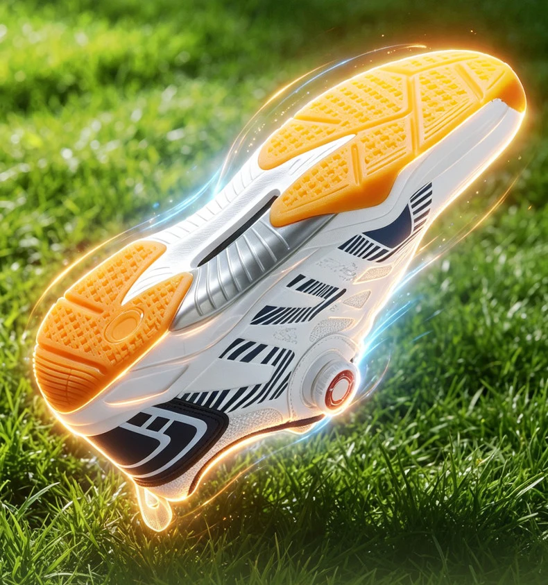 Men's Table Tennis Shoes, Badminton Shoes, Breathable Mesh Sports Shoes, Shock-Absorbing Carbon Plate, Lightweight and Wear-Resistant, Knob Buckle Design, Comprehensive Training Shoes for Teenagers and Students, Fashionable Non-Slip Running Shoes for Women, Sizes 36-45