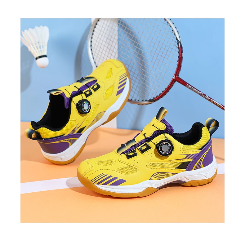 Men's Table Tennis Shoes, Badminton Shoes, Breathable Mesh Sports Shoes, Shock-Absorbing Carbon Plate, Lightweight and Wear-Resistant, Knob Buckle Design, Comprehensive Training Shoes for Teenagers and Students, Fashionable Non-Slip Running Shoes for Women, Sizes 36-45