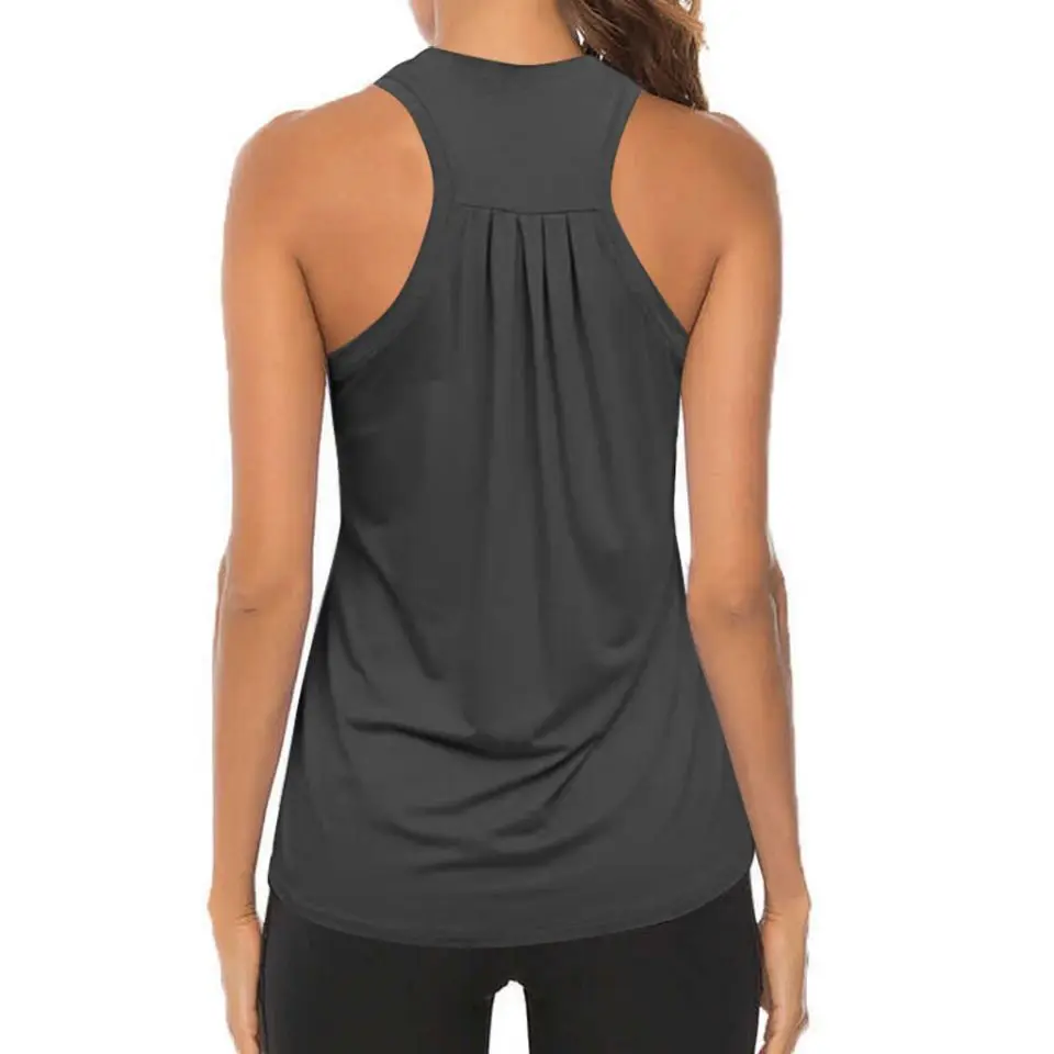 Breathable Yoga Sport Vest Women Sleeveless Fishnet Patchwork Tank Top Gym Fitness Workout Running Jogging Shirts Sportswear