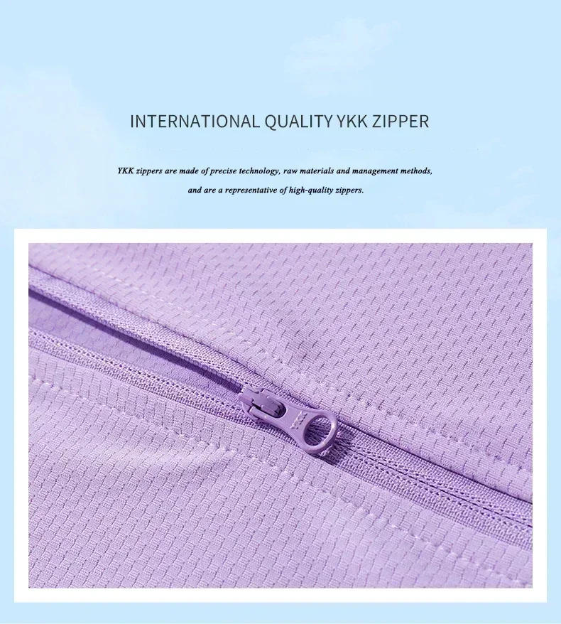 Upf50+ Sunscreen Clothing Women's Long-Sleeved Anti-Ultraviolet Sunscreen Jacket Men Breathable Outdoor Sportswear