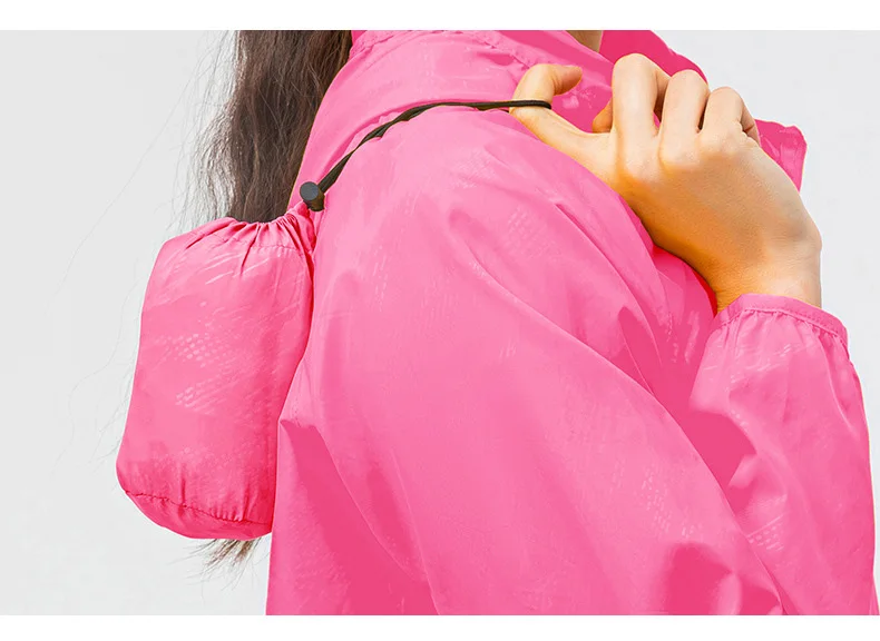 New Women outdoor sports skin windbreaker waterproof windproof lightweight breathable quick dry clothes cycling long sleeve coat
