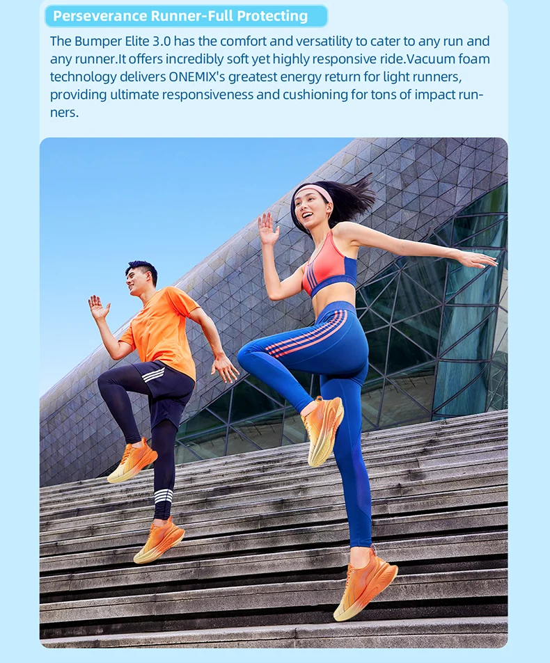 ONEMIX New Ultra-light Rebound Sport Shoes Mens Outdoor Trainers Sneakers Running Shoes Athletic Gym Fitness Walking Jogging