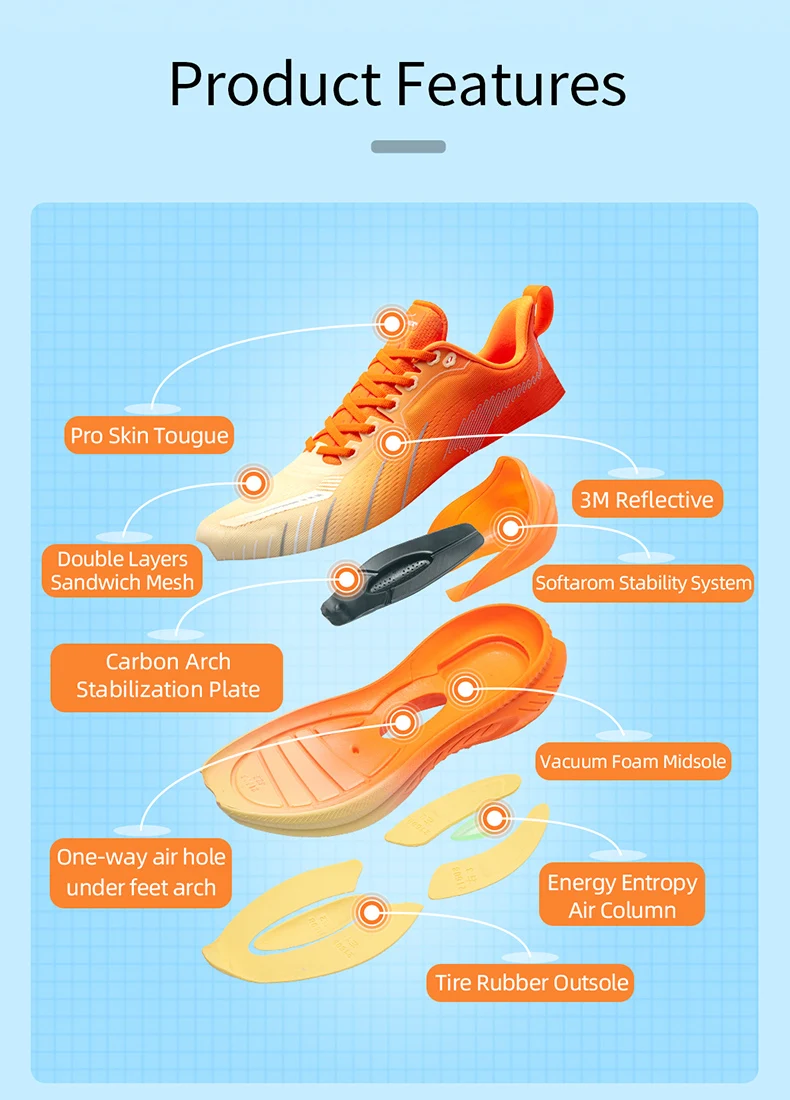 ONEMIX New Ultra-light Rebound Sport Shoes Mens Outdoor Trainers Sneakers Running Shoes Athletic Gym Fitness Walking Jogging