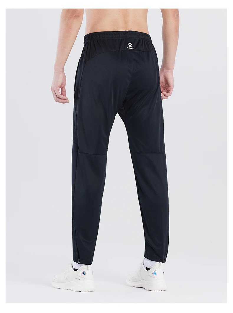 KELME Men Sports Trousers Sweatpants Kid Winter Padded Pants Thicken Jogging Women Fitness Outwear Warm Long Pants K15Z406