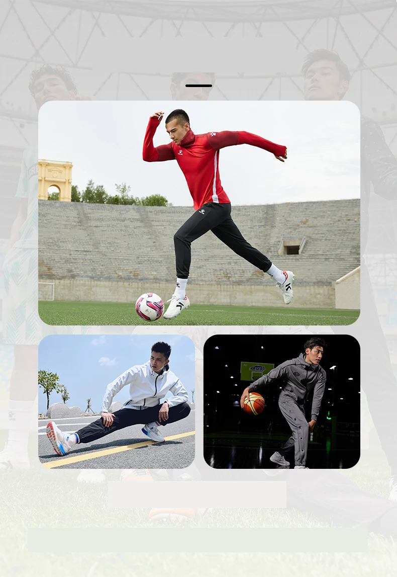 KELME Men Sports Trousers Sweatpants Kid Winter Padded Pants Thicken Jogging Women Fitness Outwear Warm Long Pants K15Z406