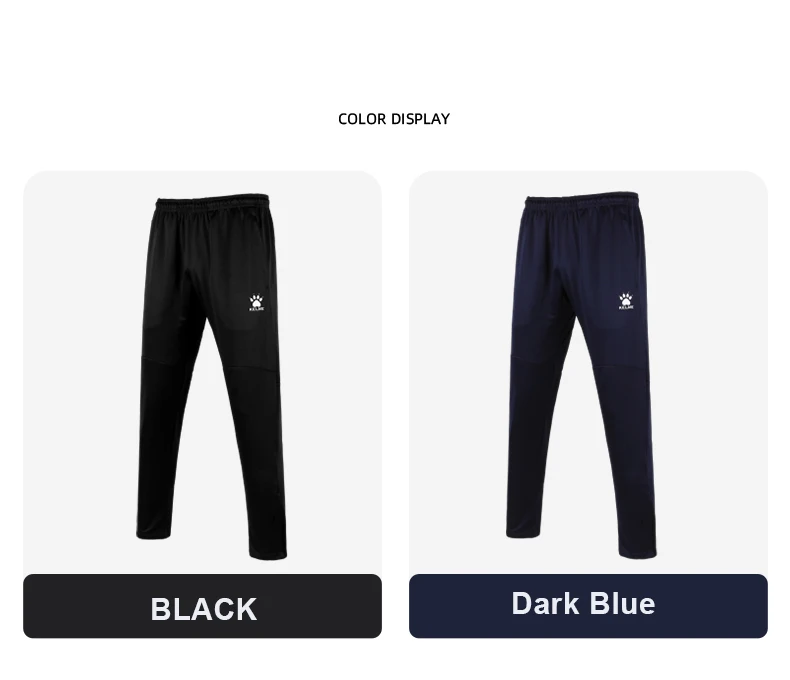 KELME Men Sports Trousers Sweatpants Kid Winter Padded Pants Thicken Jogging Women Fitness Outwear Warm Long Pants K15Z406