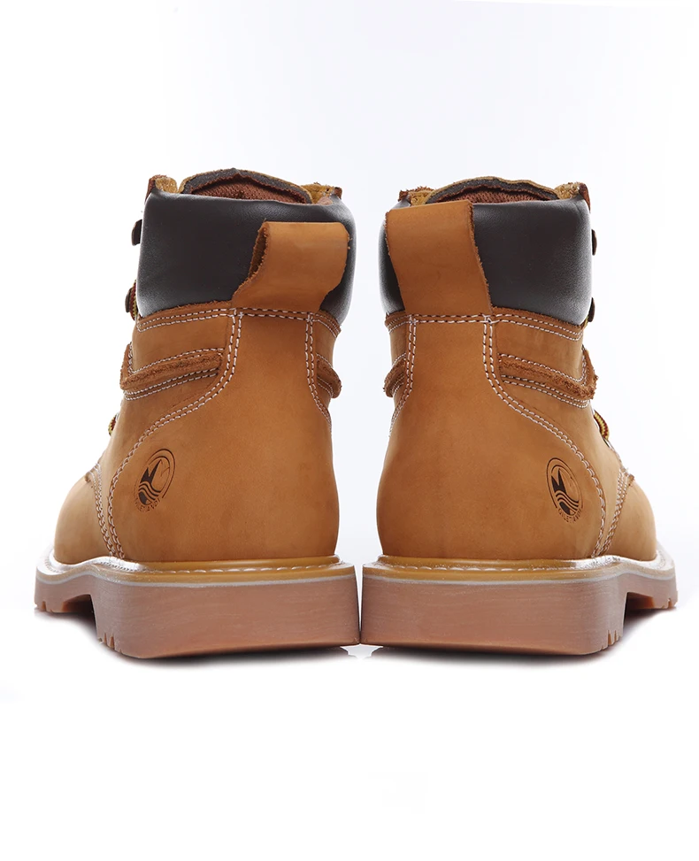 KOWM Cowhide Outdoor Men Hiking Shoes Waterproof Tactical Desert shoes Hunting Boots Snow Boots Fur Sneaker Women Trekking Shoes