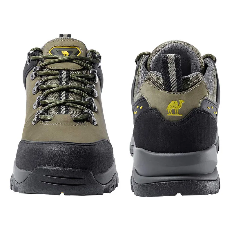 GOLDEN CAMEL Waterproof Hiking Shoes Outdoor Low-top Leather Trekking Shoes for Men Walking Male Sneakers 2023 Spring New