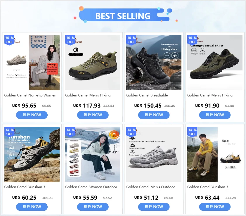 GOLDEN CAMEL Waterproof Hiking Shoes Outdoor Low-top Leather Trekking Shoes for Men Walking Male Sneakers 2023 Spring New