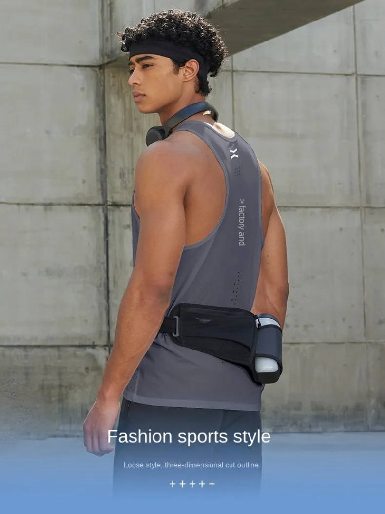 Summer Men's Marathon Vest Basketball Sleeveless Shirt Running Tank Top Clothing Jogging Training Sportswear Gym Sports Singlet