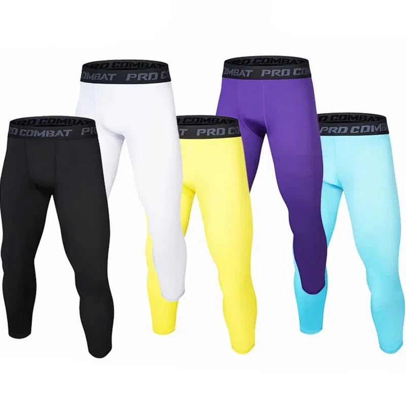Men Women Kids Boy Girl Children Capri Running Tights GYM 3/4 Pant Basketball Football Soccer Fitness Exercise Sport Leggings 66