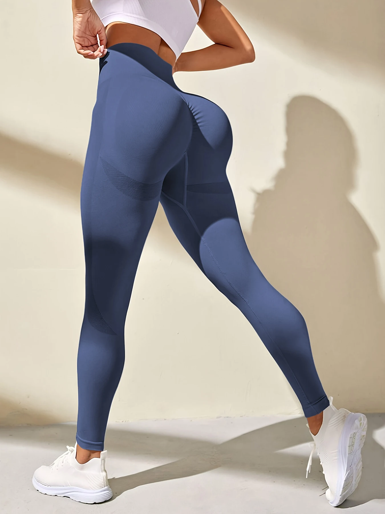Seamless Peach Hip Lifting Sports Fitness Yoga Pants